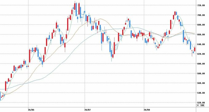 チャート提供：マネックス証券