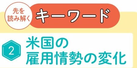 米国の雇用情勢の変化