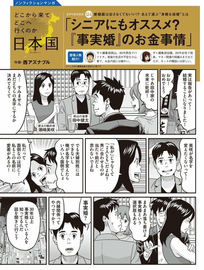「事実婚」のお金事情（1）