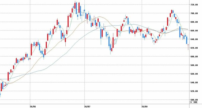 チャート提供：マネックス証券
